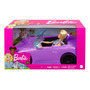 Carro Conversível + Boneca Barbie - Cor Roxa
